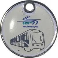 Shopping Cart Token - BKV ZRT Metro car