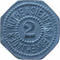 2 Pfennig - Leipzig Jäger, Rothe and Siemens-Werke