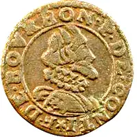 Double Tournois - Francis 12th type