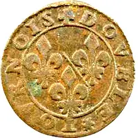 Double Tournois - Francis 12th type