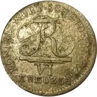 6 Kreuzers - Frederick I