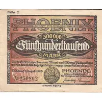 500 000 Mark Phoenix Aktien-Gesellschaft für Bergbau und Hüttenbetrieb