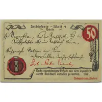 50 Pfennig Archive Series - Issue 4: Bach