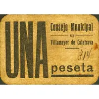 1 Peseta Villamayor de Calatrava
