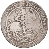 1 Thaler - John George I, Christoph II and John Ernest