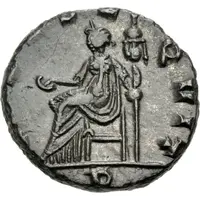 Antoninianus - Aureolus in the name of Postumus, Mars