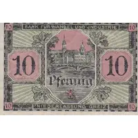 10 Pfennig Bank für Handel und Industrie