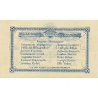 50 Centimes - Chambre de commerce d'Annonay [07]