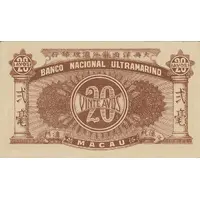 20 Avos Banco Nacional Ultramarino