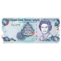 1 Dollar - Elizabeth II C Series, Two Signatures