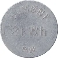 Electricity Token - Elmønt 2 kWh