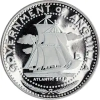 4 Dollars - Elizabeth II Sailing ship, Atlantic Star