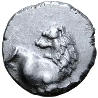 Hemidrachm Dot/rooster/H