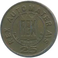 25 Øre - Rex Automater A/S