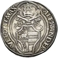 1 Grosso - Alexander VI MARCI