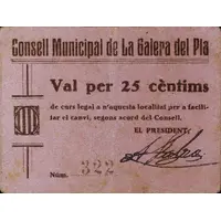 25 Céntimos La Galera del Pla