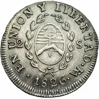 2 Soles Provincias del Rio de la Plata