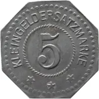 5 Pfennig - Hilpoltstein Buchdruckerei C. Haas