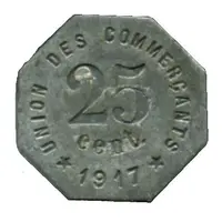 25 Centimes