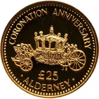 25 Pounds - Elizabeth II State Coach