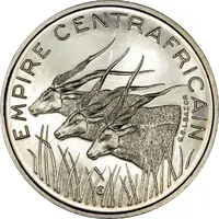 100 Francs CFA - Bokassa I Essai