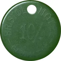 10 Shillings Bristol Hotel, Gibraltar