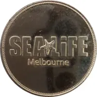 Medal - White Spotted Eagle Ray Sealife Melbourne
