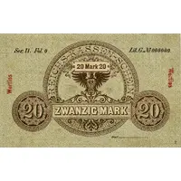 20 Mark Reichskassenschein