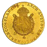 1 Souverain - Francis II Hall mint