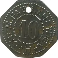 10 Pfennigs - Radebeul Chem. Fabr. v. Heyden