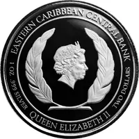 2 Dollars - Elizabeth II Warship, Colourized