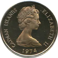 25 Cents - Elizabeth II 2nd portrait