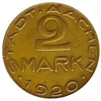 2 Mark - Aachen Alfred Rethel