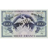 1000 Francs France Libre