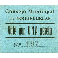 1 Peseta Nogueruelas