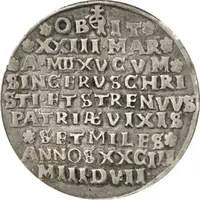 2 Thalers - Wolfgang II Death