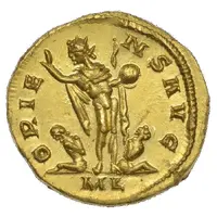Aureus - Allectus Double Captives