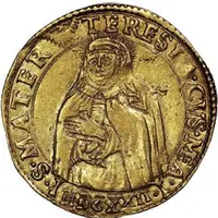 Pistole au buste de Sainte Thérèse - Federico Landi