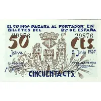 50 Céntimos Játiva