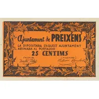 25 Céntimos Preixens