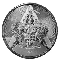 2 Dollars Coat of Arms