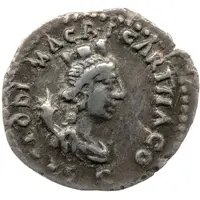 Denarius SICILIA, Medusa, Carthage