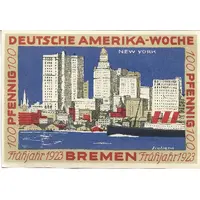 100 Pfennig Deutsche Amerika-Woche