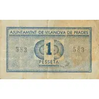 1 Peseta Vilanova de Prades