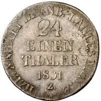 1⁄24 Thaler - Alexius Frederick Christian
