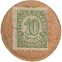 10 Centimos Numeral