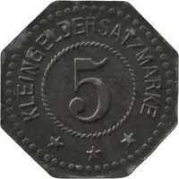 5 Pfennig - Berlin-Wilmersdorf Elektr. Werk Südwest AG