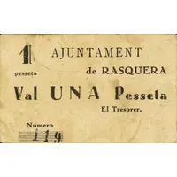 1 Peseta Rasquera