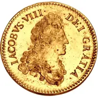 1 Crown - James VIII Restrike, Pattern