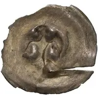 Denier Bracteate - Swietopelk II the Great Gdańsk mint